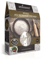 Мука, Polezzno (Полеззно) 500 г из зеленой гречки