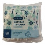 Ватные палочки, ComForte (КомФорте) 100 шт пакет