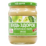 Пюре, Будь здоров Актив 450 г Яблочное