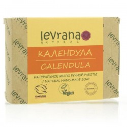 Мыло натуральное, Levrana natural (Леврана нейчерал) 100 г календула